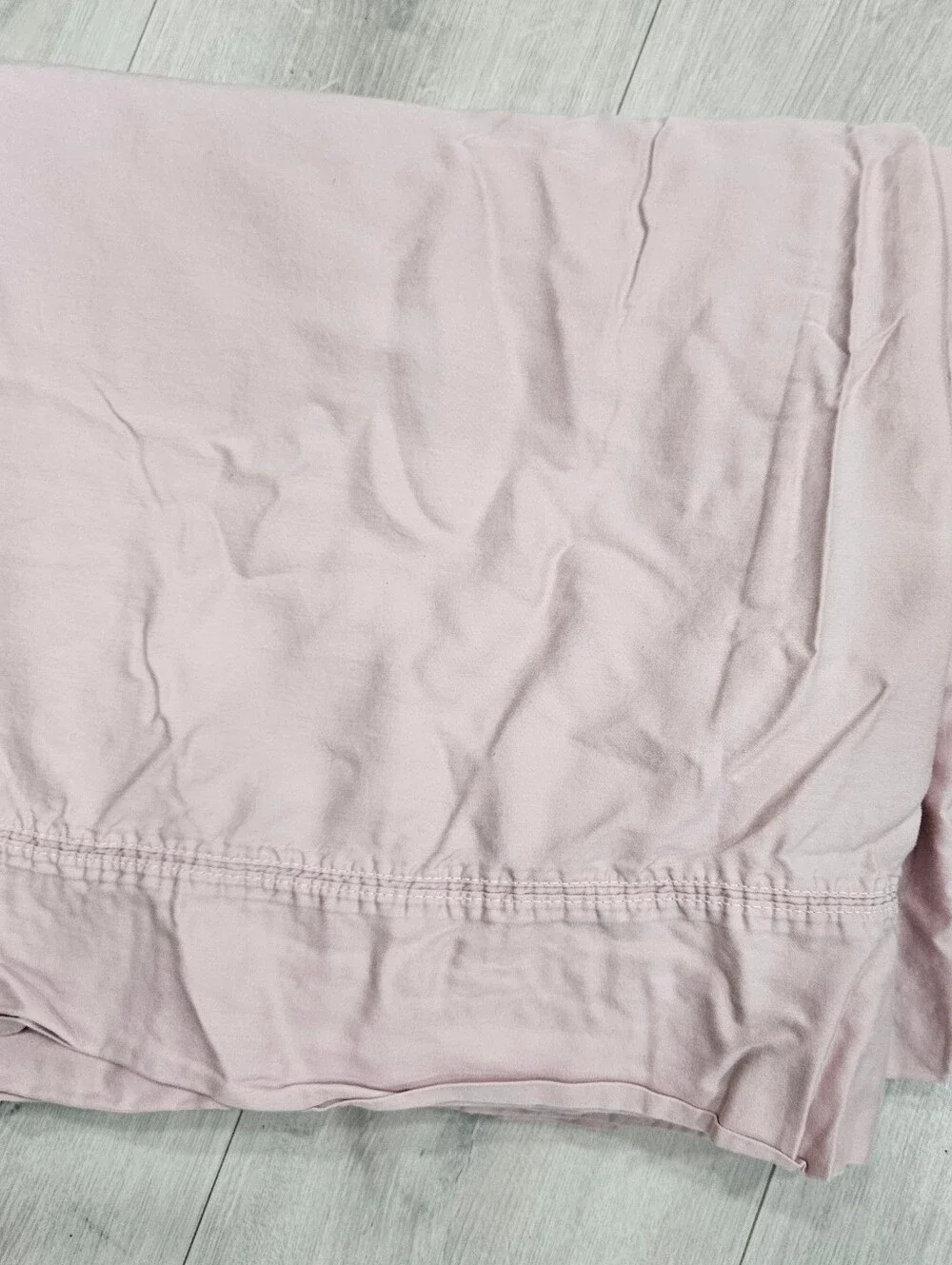 Sleep Number Smart Fit King Flex Top Fitted & Flat Sheet Dusty Rose Lyocell Cool